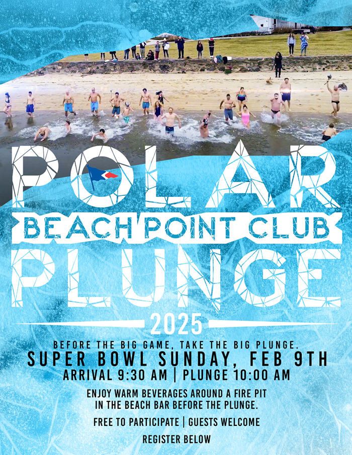 Polar Plunge 2025 Beach Point Club Mamaroneck, NY